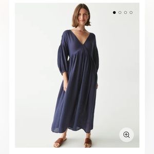 NWT Michael Stars Isabella Gauze Midi Dress